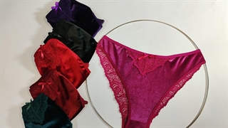 شورت مخمل پشت توری