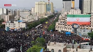 استقبال میلیونی مردم مشهد از پیکر شهید آیت الله دکتر رئیسی