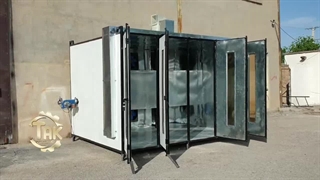 دستگاه خشک کن میوه پفکی