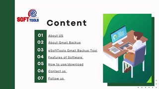 eSoftTools Gmail Backup Software
