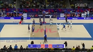خلاصه دیدار ایران 2 _ آرژانتین 3. هفته اول رقابتهای لیگ ملتهای والیبال 2024