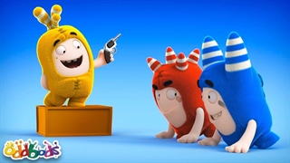 کارتون بامزه عجیب و غریب ها | هرج و مرج دوربین مسابقه سرعت!