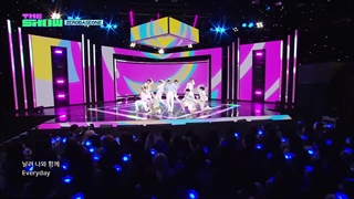 اجرای زیروبیسوان در the show با اهنگ feel the pop