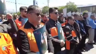 عزاداری مردم کهگیلویه و بویراحمد در شهادت آیت الله دکتر رئیسی