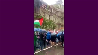 تظاهرات فیلادلفیا برای غزه پس از M_ss_cre در رفح !!