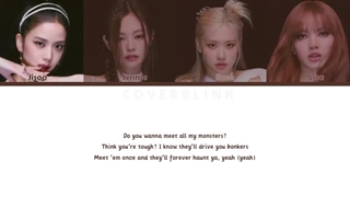 کاور بلک پینک از آهنگ darkside هوش مصنوعی