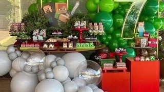 دکور تم تولد ماینکرافت