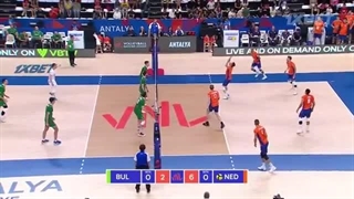خلاصه دیدار بلغارستان 1 _ هلند 3 - هفته اول رقابتهای لیگ ملتهای والیبال 2024