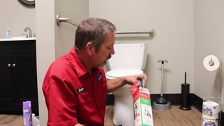 شیر پرکننده توالت را تعویض کنید