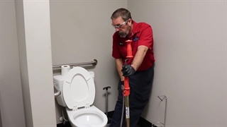 نصب مارپیچ توالت