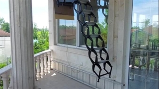 نصب پله جمع شونده