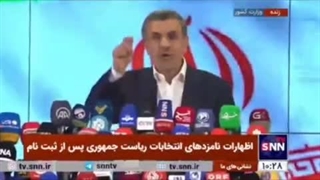 ویدئوی پربازدید از نحوه شروع سخنرانی انتخاباتی احمدی‌نژاد