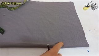 آموزش ساده آستین پفی بچگانه 