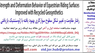 Strength and Deformation Behavior of Equestrian Riding Surfaces Improved with Recycled Geosynthetics - GTJ20220245