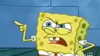 باب اسفنجی اشتباهی | صدا کم