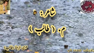 غزلیات /غزلیات طالب /غزل فارسی شماره 32347 دیوان غزلیات استاد غزل موسی الرضا طایفی (طالب اردبیلی) /غزلیات عاشقانه و عارفانه