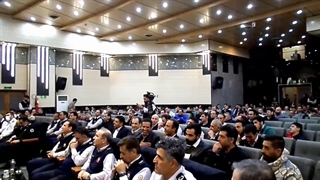 برگزاری جشن ارگانی سازمان اتش نشانی