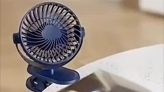 مینی پنکه شارژی گیره دار