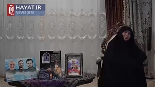 مادر شهید حسین اجاقی از مهمانی سرزده شهید مالک رحمتی استاندار آذربایجان شرقی