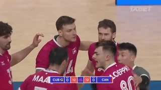 خلاصه دیدار کانادا 3_ کوبا 1 - هفته دوم رقابتهای لیگ ملتهای والیبال 2024