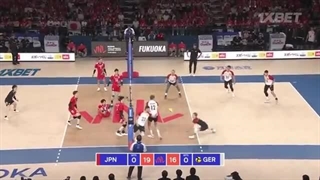 خلاصه دیدار آلمان 2 _ ژاپن 3 - هفته دوم رقابتهای لیگ ملتهای والیبال 2024
