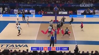 خلاصه دیدار آرژانتین 3 _ کانادا 1 - هفته دوم رقابتهای لیگ ملتهای والیبال 2024
