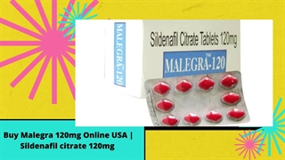 Buy Malegra 120mg Online USA | Sildenafil citrate 120mg