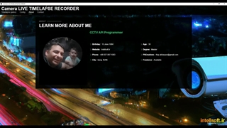 دموی معرفی نرم افزار ساخت تایم لپس با دوربین مداربسته