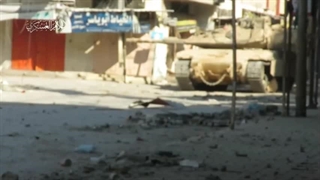 انهدام ادوات نظامی صهیونیست ها در غزه توسط رزمندگان مقاومت - طوفان الاقصی