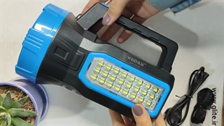 چراغ قوه خورشیدی ویداسی WD-562S