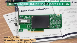 کارت HBA اچ پی ای HPE SN1200E 16Gb 1 Port Fibre Channel با پارت نامبر Q0L13A