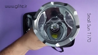 آنباکس چراغ قوه اسمال سان T170
