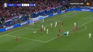 خلاصه بازی صربستان 0-1 انگلیس (یورو 2024)