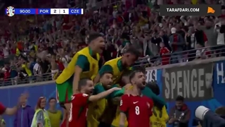 خلاصه بازی پرتغال 2-1 جمهوری چک (یورو 2024)
