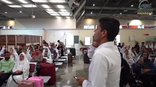 کاروان ۵۰ زوج بوشهری برای شروع زندگی عازم شهر مقدس مشهد شدند