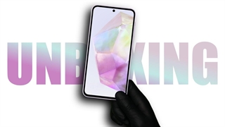 آنباکس A35 سامسونگ