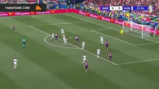 گل جمال موسیالا به مجارستان (آلمان 1-0 مجارستان)