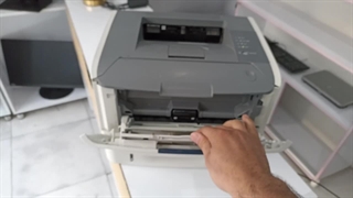 تست چاپ پرینتر Canon LBP6303