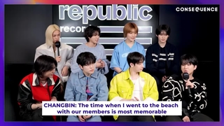 مصاحبه STRAY KIDS با Consequence همراه زیرنویس فارسی آنلاین ♡♡ کپ.