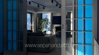 درب کشویی دو لنگه و ویژگیهای آن