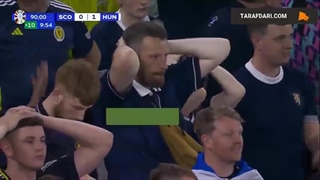 پیروزی در دقیقه 100! گل کوین سوبوت به اسکاتلند (اسکاتلند 0-1 مجارستان)