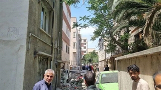 انفجار هولناک یک خانه در خیابان پیروزی