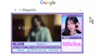 کاور آهنگ magnetic توسط چری گایز