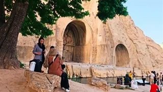 مجموعه تاریخی طاق بستان کرمانشاه