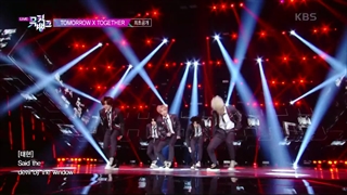 اجرای موزیک شو آهنگ Devil By The Window از TXT