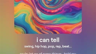 demo جدید اهنگم i can tell ورژن 3