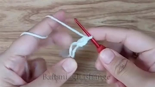 ویدئو آموزش بافت رانر یا رومیزی شیک و زیبا پارت اول