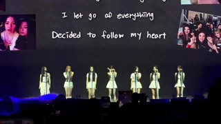 بیبیز در حال اجرای dream در فن میتینگ بانکوک تایلند ಥ‿ಥ