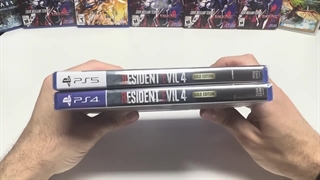 Resident Evil 4 Gold Edition (PS4 on PS5) Unboxing