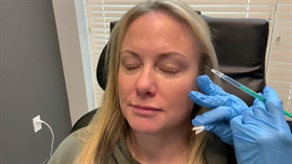 ویدئویی از تزریق چگونگی تزریق بوتاکس